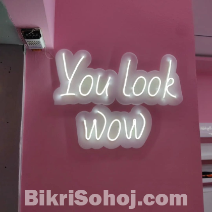 LED Acrylic Neon Sign Board, For Advertising in Dhaka BD